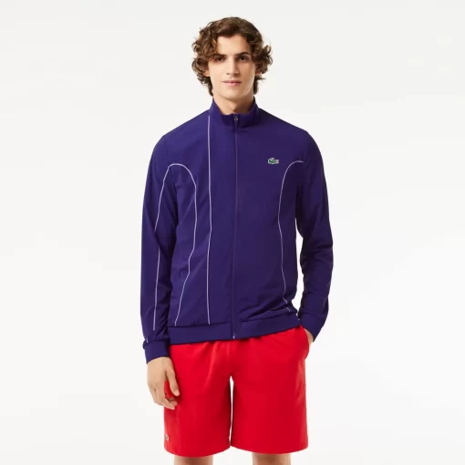 Lacoste Tennis>Herren Sport X Novak Djokovic Jacke Lila 5Gm