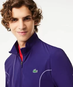 Lacoste Tennis>Herren Sport X Novak Djokovic Jacke Lila 5Gm