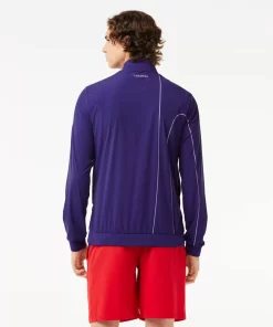 Lacoste Tennis>Herren Sport X Novak Djokovic Jacke Lila 5Gm