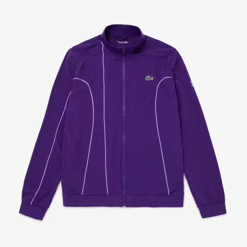 Lacoste Tennis>Herren Sport X Novak Djokovic Jacke Lila 5Gm