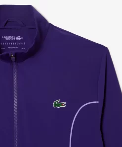 Lacoste Tennis>Herren Sport X Novak Djokovic Jacke Lila 5Gm