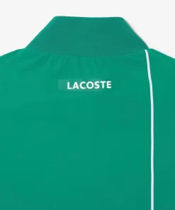 Lacoste Tennis>Herren Sport X Novak Djokovic Jacke Grun / Weis Faf