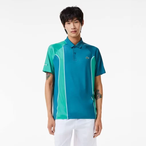 Lacoste Tennis>Herren Sport X Novak Djokovic Poloshirt Grun Kxd