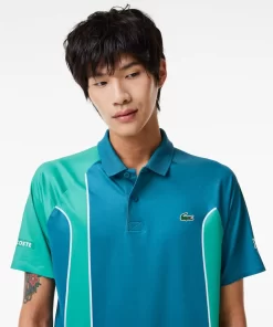 Lacoste Tennis>Herren Sport X Novak Djokovic Poloshirt Grun Kxd