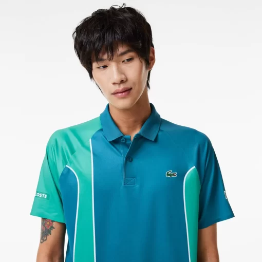 Lacoste Tennis>Herren Sport X Novak Djokovic Poloshirt Grun Kxd