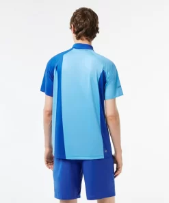 Lacoste Tennis>Herren Sport X Novak Djokovic Poloshirt Blau X18