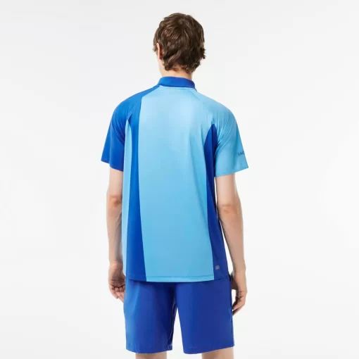 Lacoste Tennis>Herren Sport X Novak Djokovic Poloshirt Blau X18