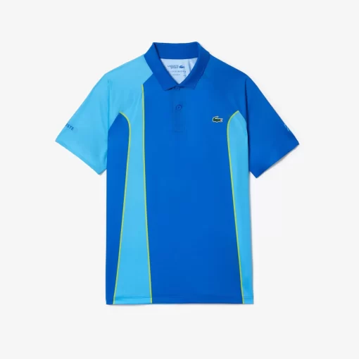 Lacoste Tennis>Herren Sport X Novak Djokovic Poloshirt Blau X18