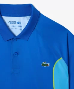 Lacoste Tennis>Herren Sport X Novak Djokovic Poloshirt Blau X18