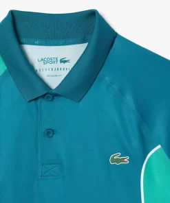 Lacoste Tennis>Herren Sport X Novak Djokovic Poloshirt Grun Kxd