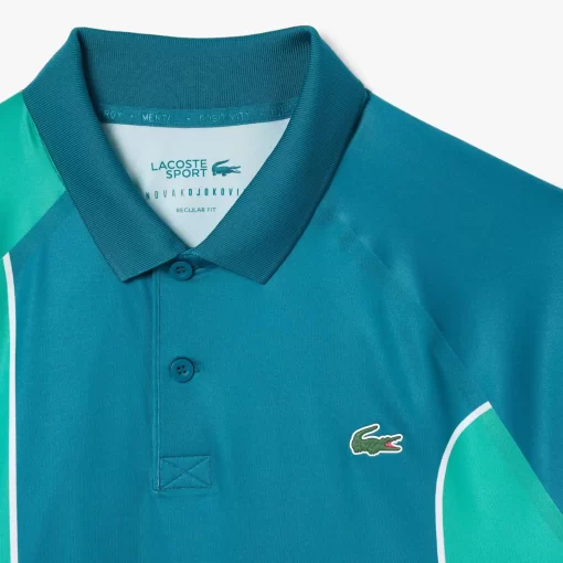 Lacoste Tennis>Herren Sport X Novak Djokovic Poloshirt Grun Kxd