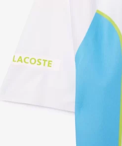 Lacoste Tennis>Herren Sport X Novak Djokovic Poloshirt Blau / Weis 26F