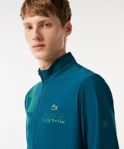 Lacoste Tennis>Herren Sport X Novak Djokovic Trainingsjacke Grun Kxd