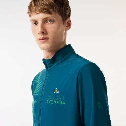 Lacoste Tennis>Herren Sport X Novak Djokovic Trainingsjacke Grun Kxd