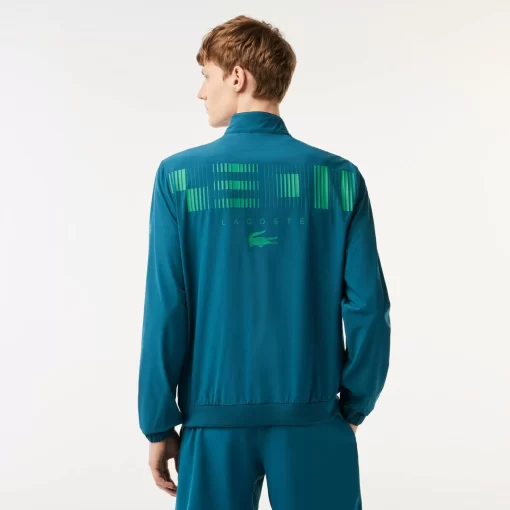 Lacoste Tennis>Herren Sport X Novak Djokovic Trainingsjacke Grun Kxd