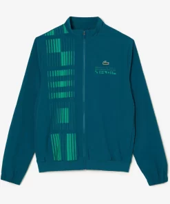 Lacoste Tennis>Herren Sport X Novak Djokovic Trainingsjacke Grun Kxd