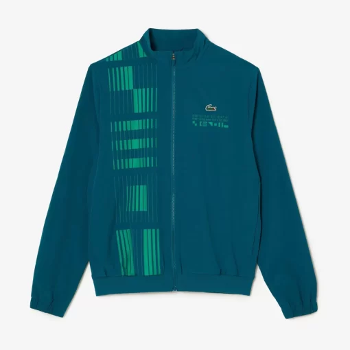 Lacoste Tennis>Herren Sport X Novak Djokovic Trainingsjacke Grun Kxd