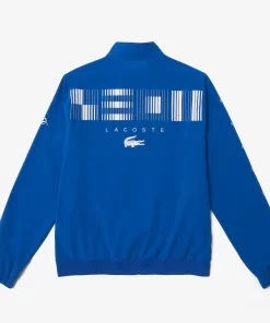 Lacoste Tennis>Herren Sport X Novak Djokovic Trainingsjacke Blau / Weis Lux