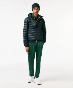 Lacoste Jacken & Mäntel>Herren Steppjacke Mit Kapuze Sinople Grun Yzp