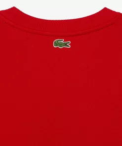 Lacoste Sweatshirts>Herren Sweatshirt Aus Bio-Baumwolle Rot / Rosa S4I