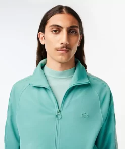 Lacoste Sweatshirts>Herren Sweatshirt Aus Pique Grun 3A4