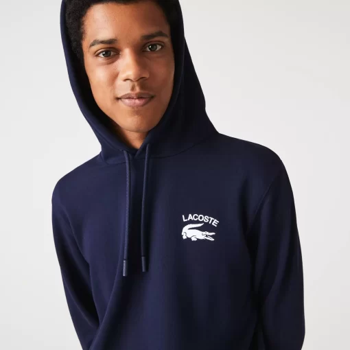 Lacoste Sweatshirts>Herren Sweatshirt Mit Kapuze Navy Blau 166