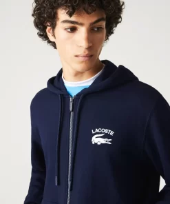 Lacoste Sweatshirts>Herren Sweatshirt Mit Kapuze Navy Blau 166