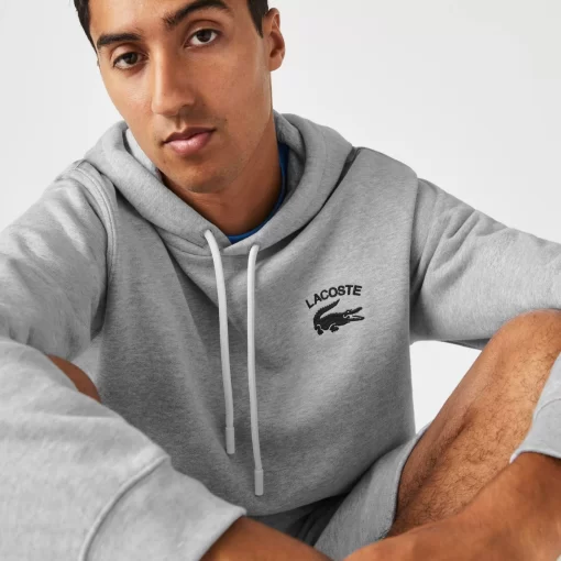 Lacoste Sweatshirts>Herren Sweatshirt Mit Kapuze Heidekraut Grau Cca