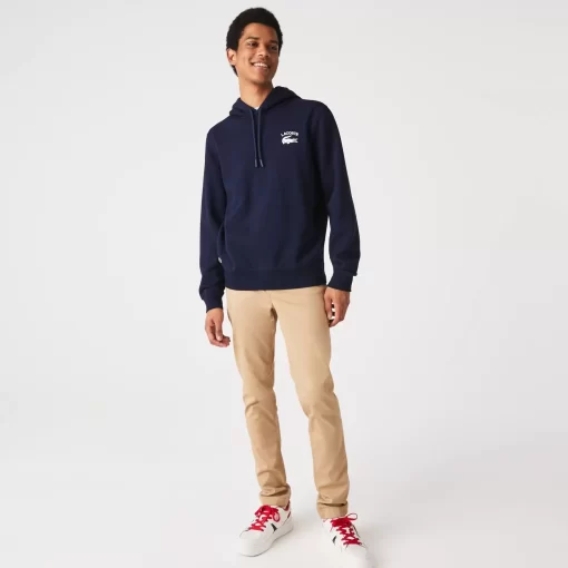 Lacoste Sweatshirts>Herren Sweatshirt Mit Kapuze Navy Blau 166