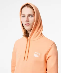 Lacoste Sweatshirts>Herren Sweatshirt Mit Kapuze Hell Orange Heb