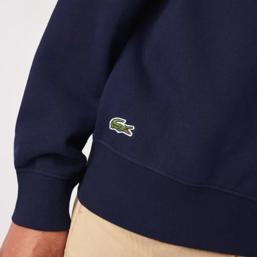 Lacoste Sweatshirts>Herren Sweatshirt Mit Kapuze Navy Blau 166