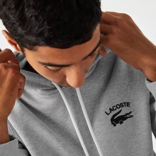 Lacoste Sweatshirts>Herren Sweatshirt Mit Kapuze Heidekraut Grau Cca