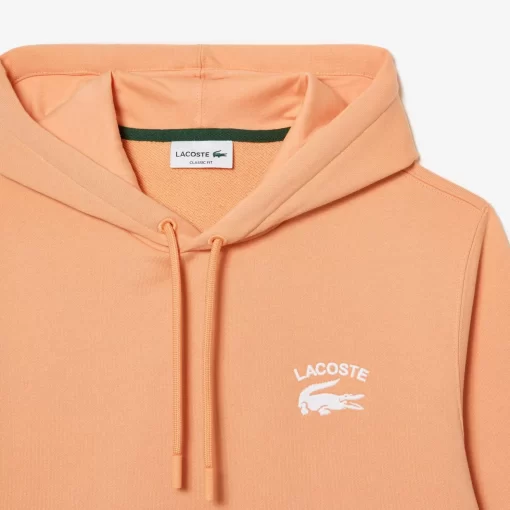 Lacoste Sweatshirts>Herren Sweatshirt Mit Kapuze Hell Orange Heb