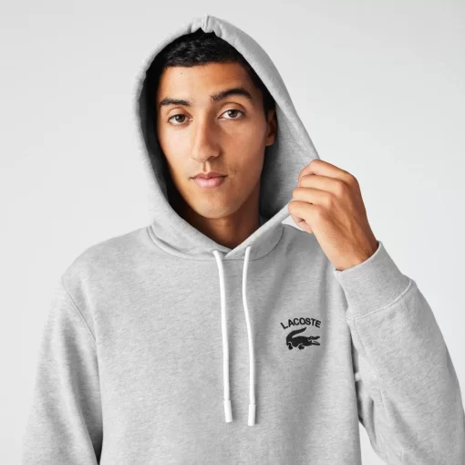 Lacoste Sweatshirts>Herren Sweatshirt Mit Kapuze Heidekraut Grau Cca