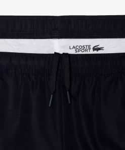 Lacoste Tennis>Herren Tennis Jogger-Set Navy Blau / Grun / Navy Blau / Grun Wti