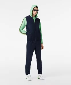 Lacoste Tennis>Herren Tennis Jogger-Set Navy Blau / Grun / Navy Blau / Grun Wti