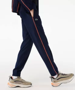 Lacoste Tennis>Herren Tennis Jogger-Set Navy Blau / Orange Xig