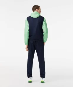 Lacoste Tennis>Herren Tennis Jogger-Set Navy Blau / Grun / Navy Blau / Grun Wti