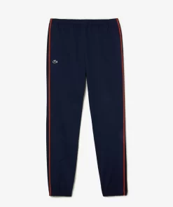 Lacoste Tennis>Herren Tennis Jogger-Set Navy Blau / Orange Xig