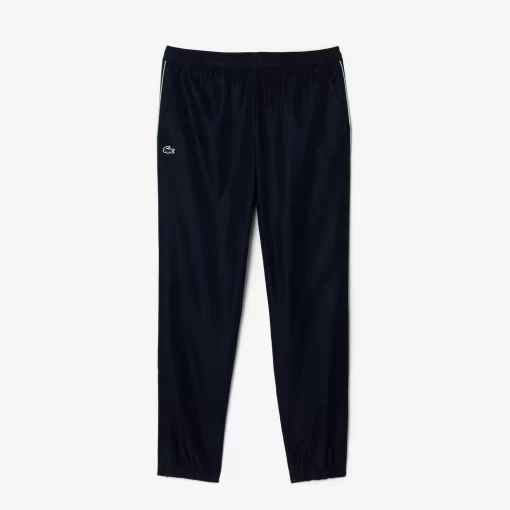 Lacoste Tennis>Herren Tennis Jogger-Set Navy Blau / Grun / Navy Blau / Grun Wti