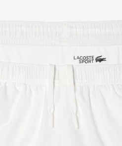 Lacoste Tennis>Herren Tennis Jogger-Set Mit Karomuster Weis / Blau / Weis Uik