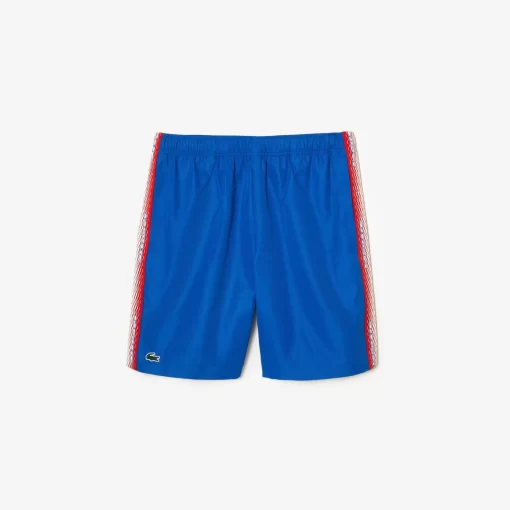 Lacoste Tennis>Herren Tennis Shorts Aus Recyceltem Polyester Konigsblau Kxb