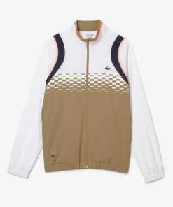 Lacoste Tennis>Herren Tennis X Daniil Medvedev Jogger-Set Weis / Beige / Weis / Blau / Orange Wri