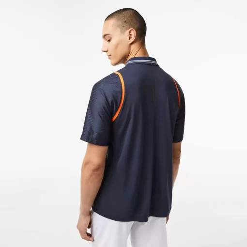 Lacoste Tennis>Herren Tennis X Daniil Medvedev Poloshirt Blau Kxe