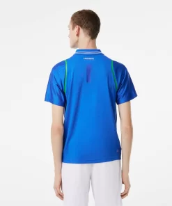 Lacoste Tennis>Herren Tennis X Daniil Medvedev Poloshirt Konigsblau Kxb