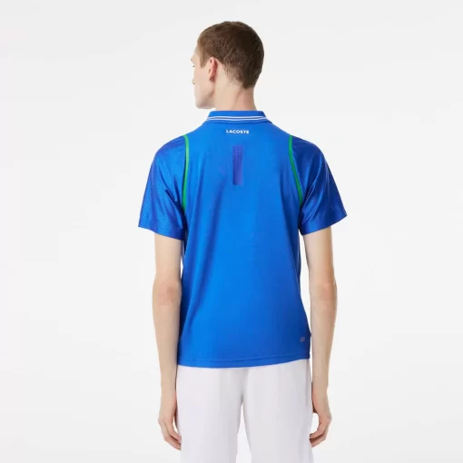 Lacoste Tennis>Herren Tennis X Daniil Medvedev Poloshirt Konigsblau Kxb