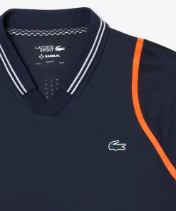 Lacoste Tennis>Herren Tennis X Daniil Medvedev Poloshirt Blau Kxe