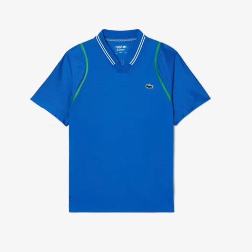 Lacoste Tennis>Herren Tennis X Daniil Medvedev Poloshirt Konigsblau Kxb