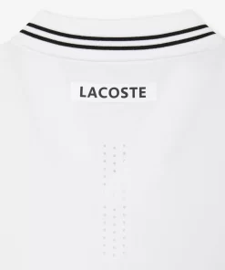 Lacoste Tennis>Herren Tennis X Daniil Medvedev Poloshirt Weis 001