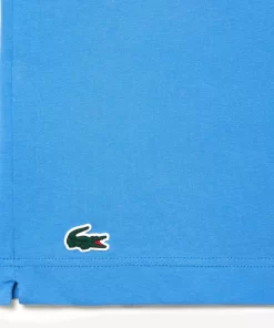 Lacoste Tennis>Herren Tennis X Novak Djokovic T-Shirt Atherisches Blau L99